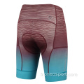 Shorts d'équipe professionnelle féminine sublimation short cycliste imprimé